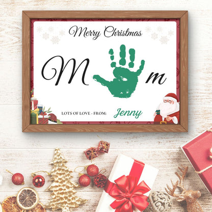 Christmas Handprint Gift