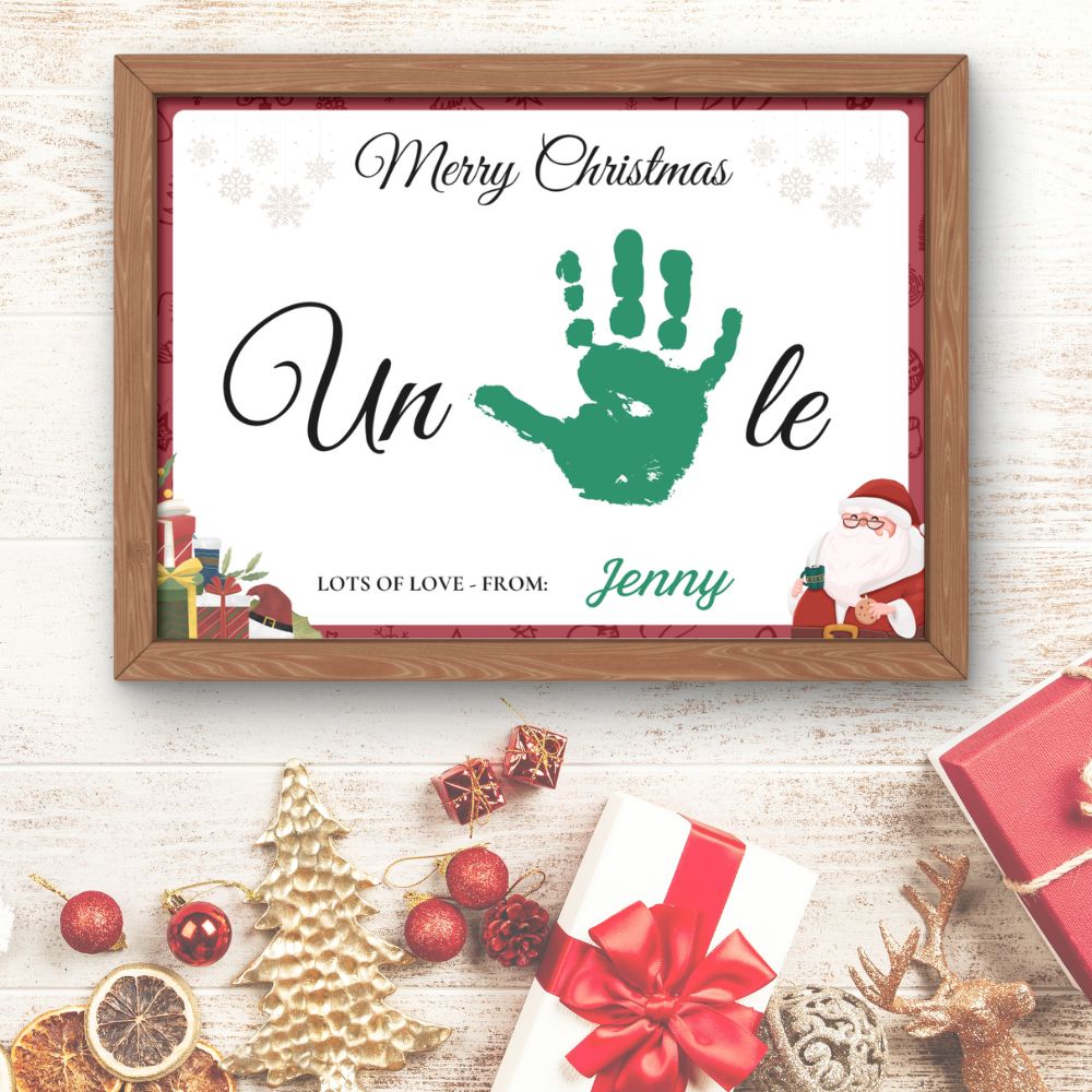 Christmas Handprint Gift