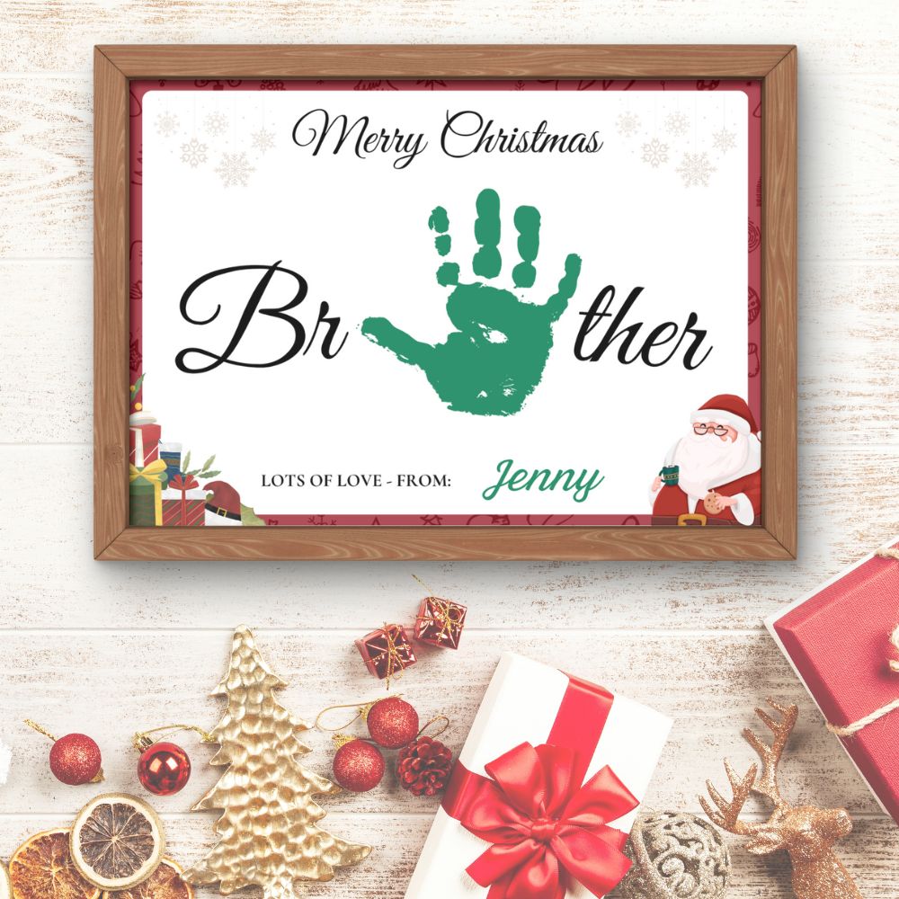 Christmas Handprint Gift